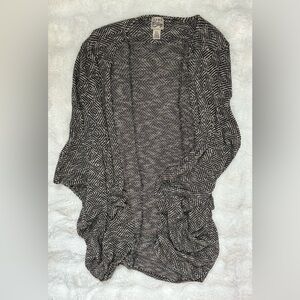 Como Vintage Geometric Knit Cardigan